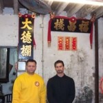 In Dai Duk Lan in the past the mekka of Wing Chun and the birthplace of the wallmounted wooden dummy