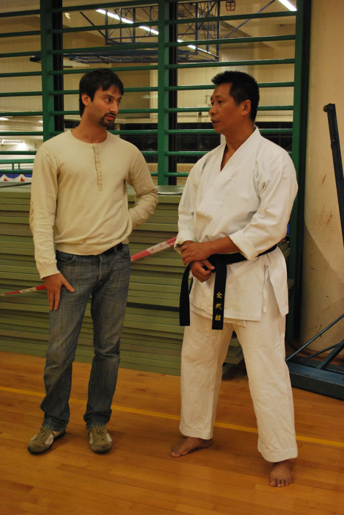 sifu Sergio with sensei Sunny So