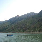 Boat trip to mainland China