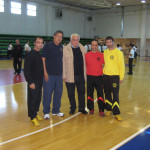 Master Salvatore Mezzone, GM Latosa, the mayor, Master Pietro d'Alesio and GM Iadarola