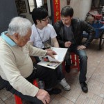 Gm Fung Chun, Chung Kit and sifu Sergio discussing wing tjun history and techniques