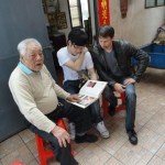Gm Fung Chun, Chung Kit and sifu Sergio discussing wing tjun history and techniques
