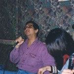 Karaoke singing with GM Leung Ting in a bar in mainland China (sun tak,shunde)