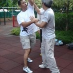 training with sifu Sunny So and sifu Tang Cheung Pak