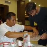 discussing wing chun theories with sifu Sunny So