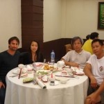 dinner with sifu Tang Chung Pak and sifu Sunny So