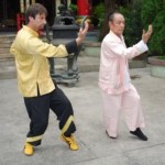 trained with his sifu Cheng Kwong