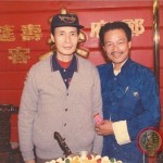 GM Cheng Kwong with his Kung Fu brother Lau Chi Leung Hong Kong Beginning eighties