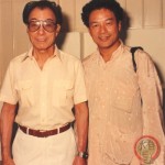 GM Cheng Kwong and his friend Shek Kin (who played the villian Mister Han in the Bruce Lee movie Enter the Dragon)