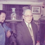 The late GM Wai Yan and GM Cheng Kwong in Dai Duk Lan - late seventies Hong Kong