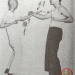 The late Bruce Lee with his sifu GM Ip Man during Dan Chi Sao (sixties)