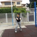 Sifu Cliff Ip demonstrating Fukien Wing Chun Bak Hok