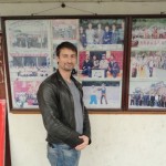 Sifu Sergio in sifu Tam Woon Biu's wing chun school