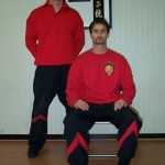 Sifu Sergio around 2002 after teaching Sifu Hans Jorg Reimers